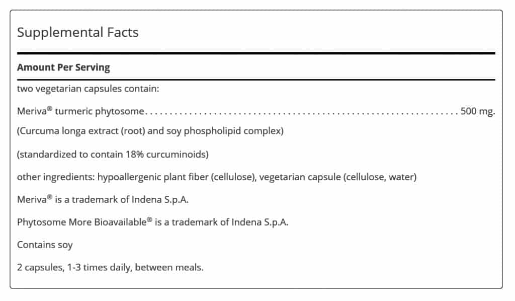 CurcumaSorb (180 caps) - Doctor's Nutrition