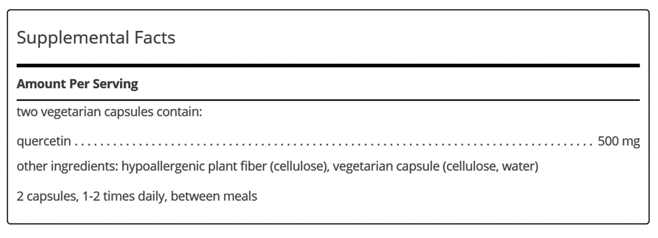 Quercetin (120 Caps) — Doctor's Nutrition